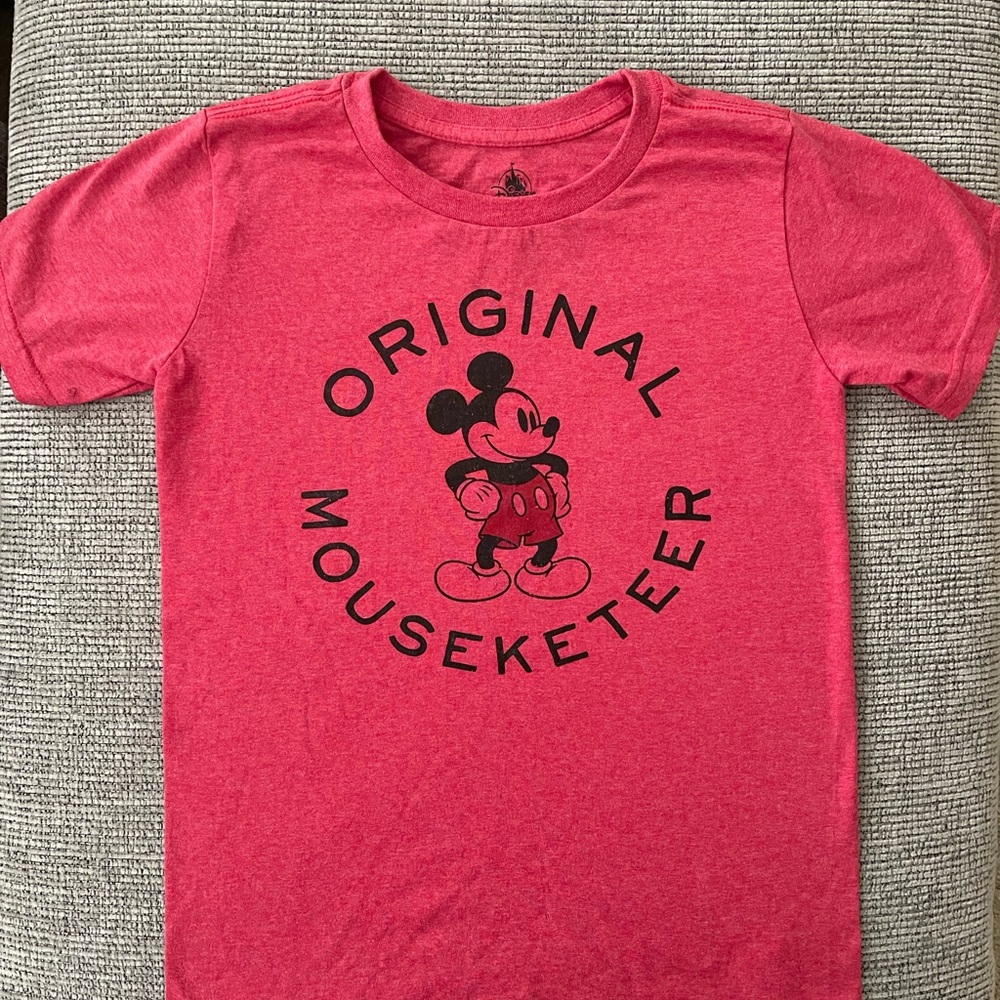 Disney Kids Red Mickey Mouse T-Shirt